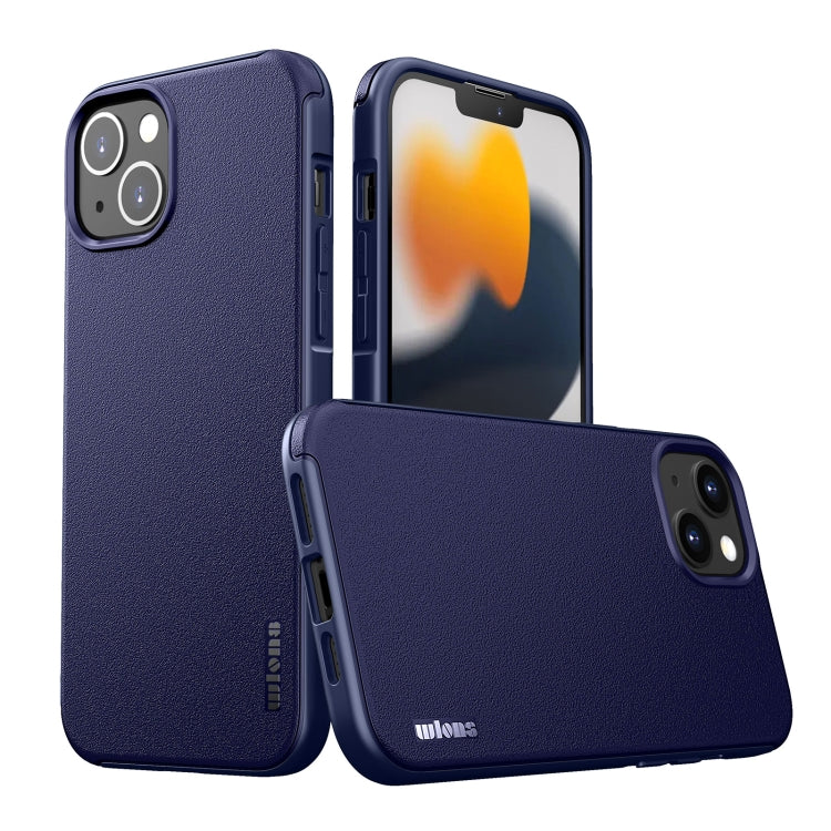 For iPhone 13 mini wlons PC + TPU Shockproof Phone Case
