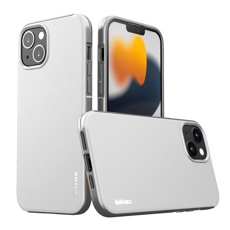 For iPhone 13 wlons PC + TPU Shockproof Phone Case