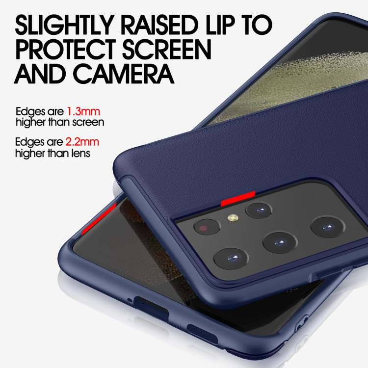 For Samsung Galaxy S21 Ultra 5G wlons PC + TPU Shockproof Phone Case