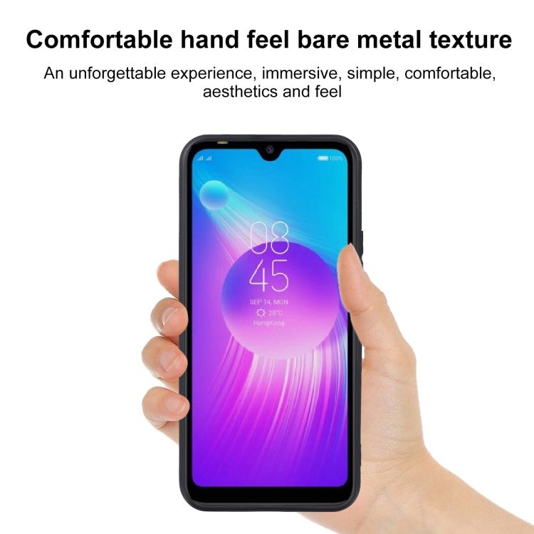 TPU Phone Case For Tecno PoP5(Frosted Black)