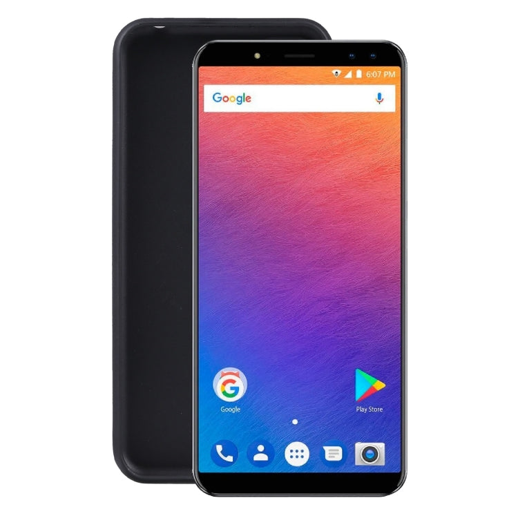 TPU Phone Case For Ulefone Power 3 / Power 3S(Black)