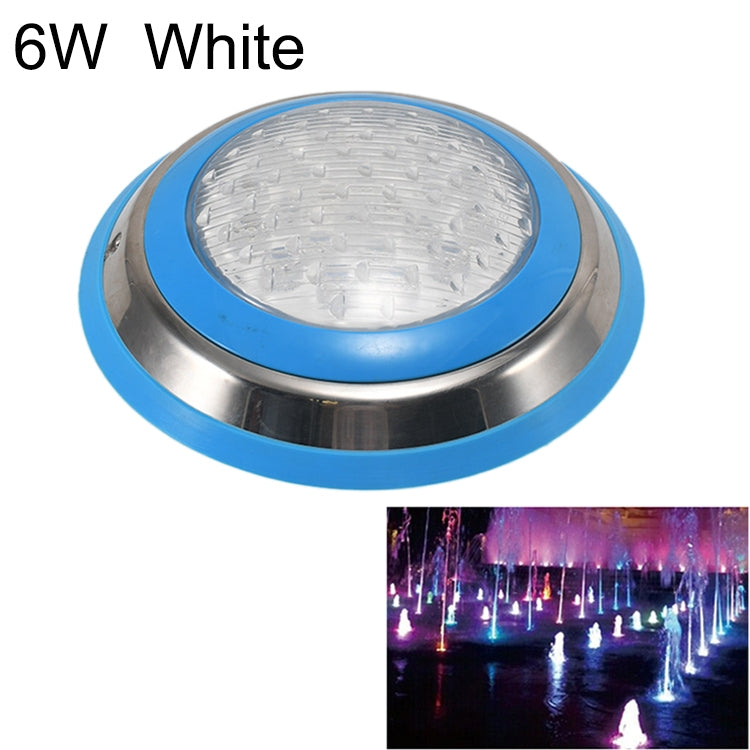 6W LED Stainless Steel Wall-mounted Pool Light Landscape Underwater Light