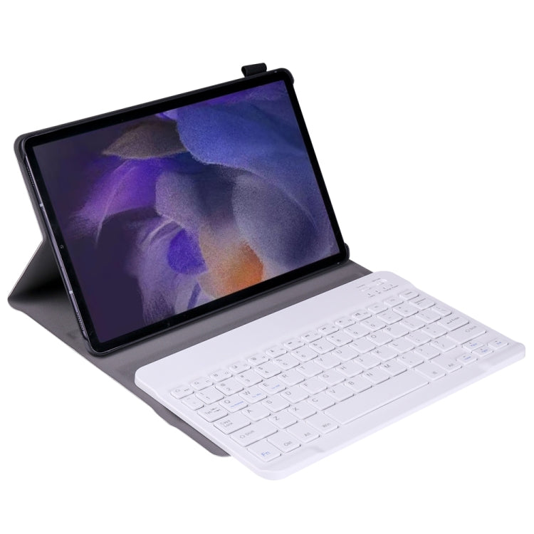 A08 Ultra-thin Bluetooth Keyboard Leather Case For Samsung Galaxy Tab A8 2021 SM-X205 / SM-X200