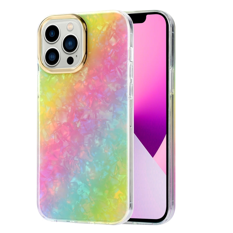 For iPhone 11 Pro Electroplating Shell Texture Phone Case
