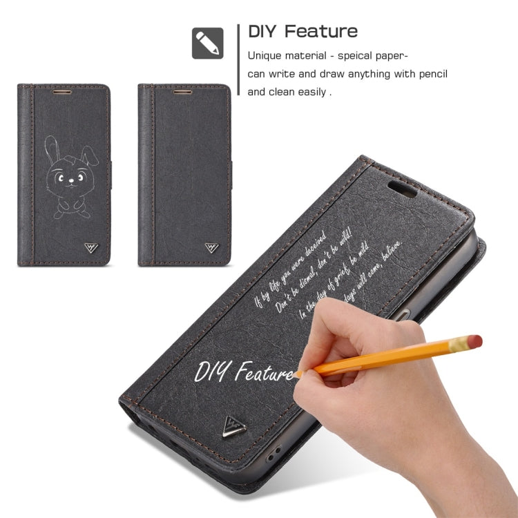 For Galaxy S7 WHATIF Kraft Paper TPU + PC Horizontal Flip Protective Case with Holder & Card Slots & Wallet