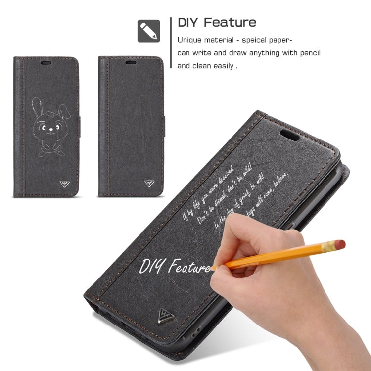 For Galaxy S8 WHATIF Kraft Paper TPU + PC Horizontal Flip Protective Case with Holder & Card Slots & Wallet