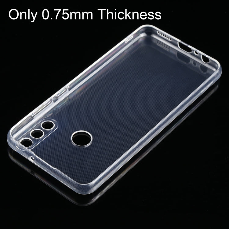 For Huawei Enjoy 20e 0.75mm Ultra-thin Transparent TPU Soft Phone Case