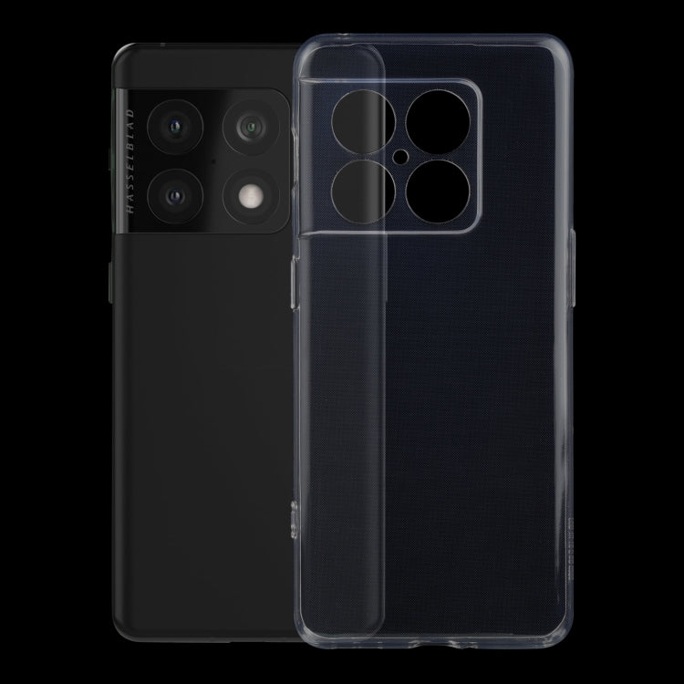 For OnePlus 10 Pro 0.75mm Ultra-thin Transparent TPU Soft Phone Case