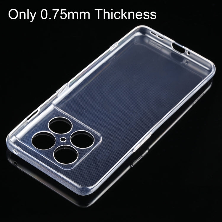 For OnePlus 10 Pro 0.75mm Ultra-thin Transparent TPU Soft Phone Case