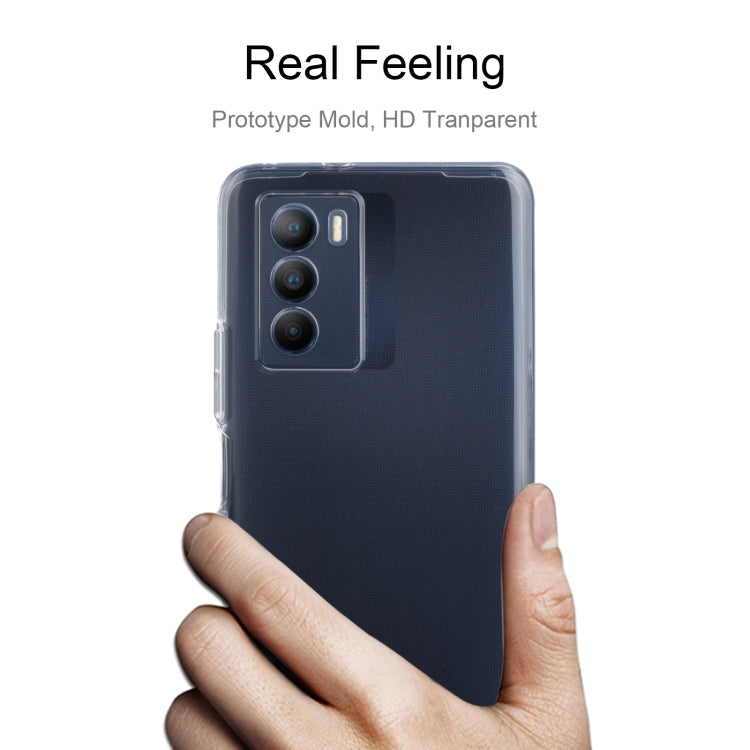 For vivo T1 0.75mm Ultra-thin Transparent TPU Soft Phone Case