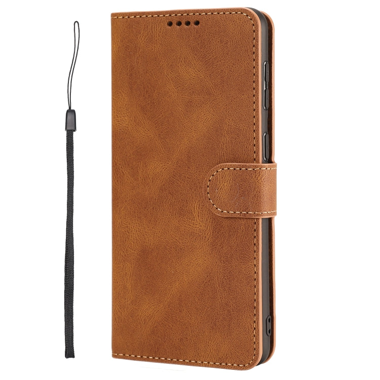 For Samsung Galaxy S22 Ultra 5G Fantasy Classic Skin-feel Calfskin Texture Magnetic Buckle Horizontal Flip PU Phone Leather Case with Holder & Card Slot & Wallet