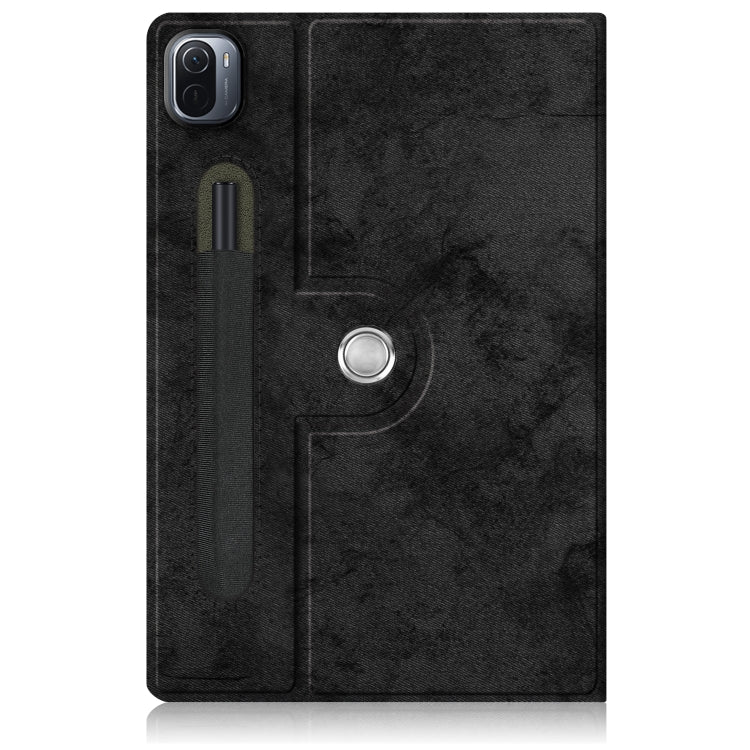 For Xiaomi Mi Pad 5 Pro 11 inch Solid Color 360 Degrees Rotation Tablet Leather Case with Holder