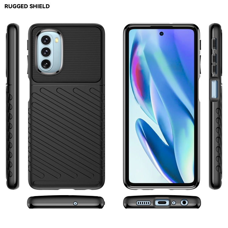 For Motorola Moto G51 5G Thunderbolt Shockproof TPU Protective Soft Phone Case