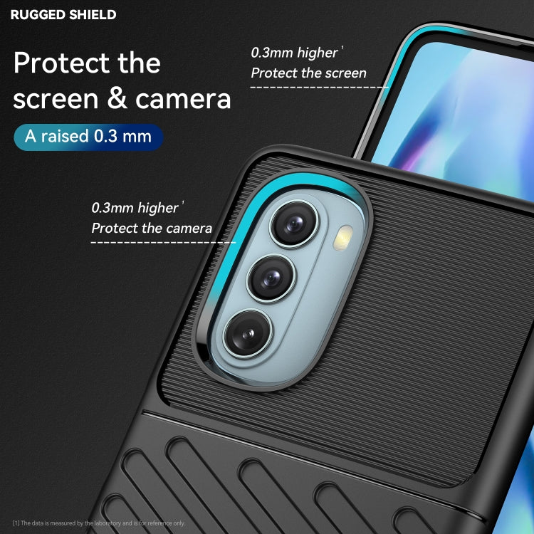 For Motorola Moto G51 5G Thunderbolt Shockproof TPU Protective Soft Phone Case