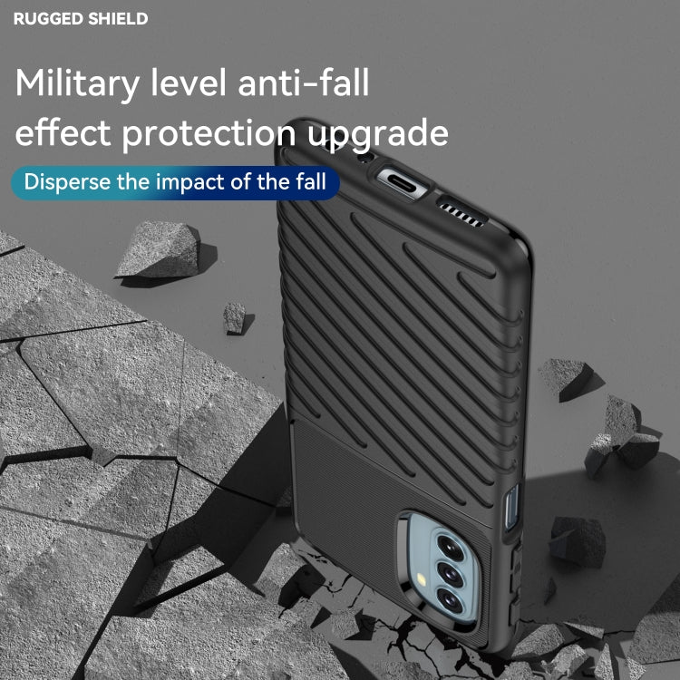 For Motorola Moto G51 5G Thunderbolt Shockproof TPU Protective Soft Phone Case
