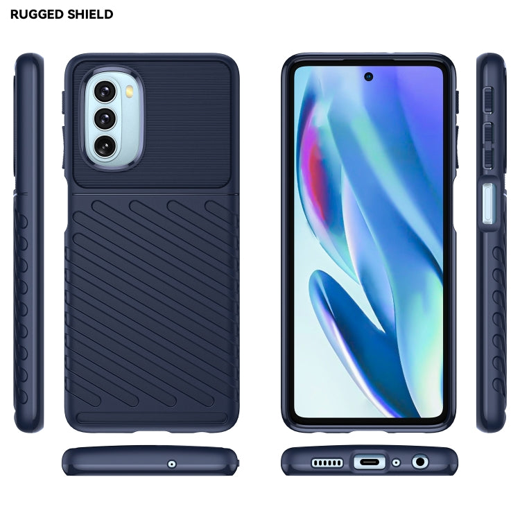 For Motorola Moto G51 5G Thunderbolt Shockproof TPU Protective Soft Phone Case