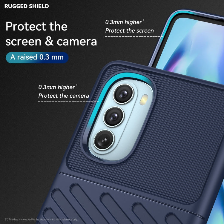 For Motorola Moto G51 5G Thunderbolt Shockproof TPU Protective Soft Phone Case