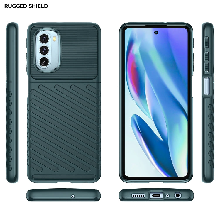 For Motorola Moto G51 5G Thunderbolt Shockproof TPU Protective Soft Phone Case