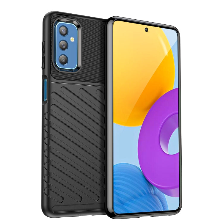 For Samsung Galaxy M52 5G Thunderbolt Shockproof TPU Protective Soft Phone Case