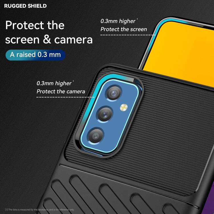 For Samsung Galaxy M52 5G Thunderbolt Shockproof TPU Protective Soft Phone Case