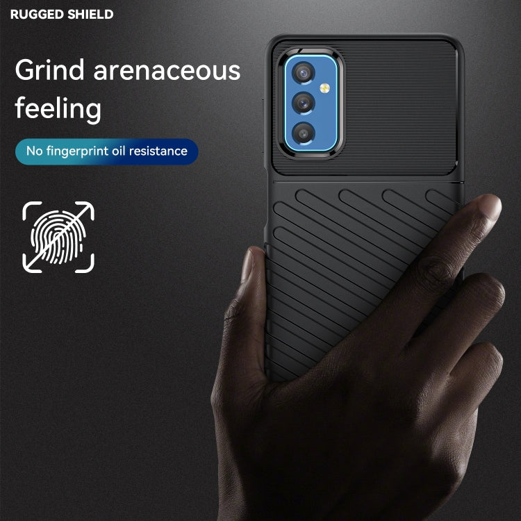For Samsung Galaxy M52 5G Thunderbolt Shockproof TPU Protective Soft Phone Case