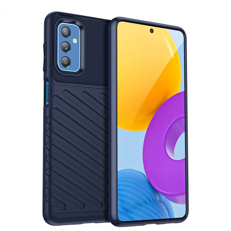 For Samsung Galaxy M52 5G Thunderbolt Shockproof TPU Protective Soft Phone Case