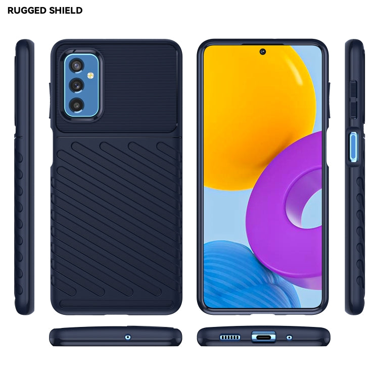 For Samsung Galaxy M52 5G Thunderbolt Shockproof TPU Protective Soft Phone Case