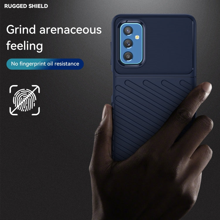 For Samsung Galaxy M52 5G Thunderbolt Shockproof TPU Protective Soft Phone Case