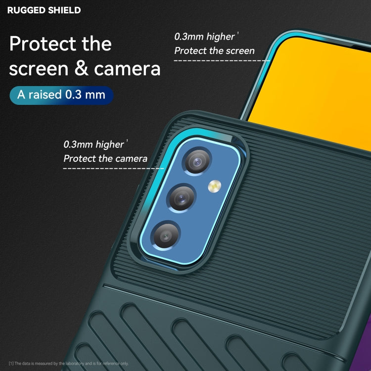 For Samsung Galaxy M52 5G Thunderbolt Shockproof TPU Protective Soft Phone Case
