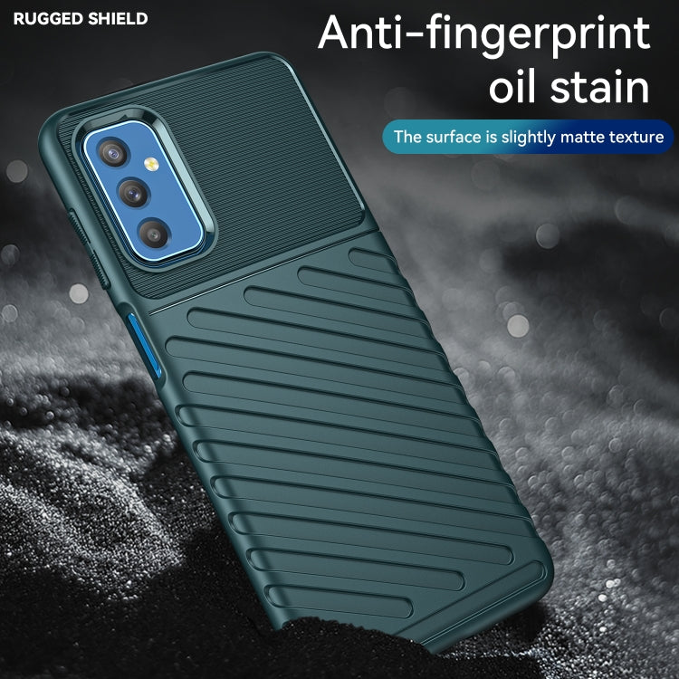For Samsung Galaxy M52 5G Thunderbolt Shockproof TPU Protective Soft Phone Case