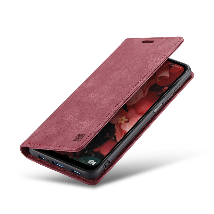 For Samsung Galaxy A13 5G AutSpace A01 Retro Skin-feel Crazy Horse Texture Horizontal Flip Phone Leather Case with Holder & Card Slots & Wallet & RFID