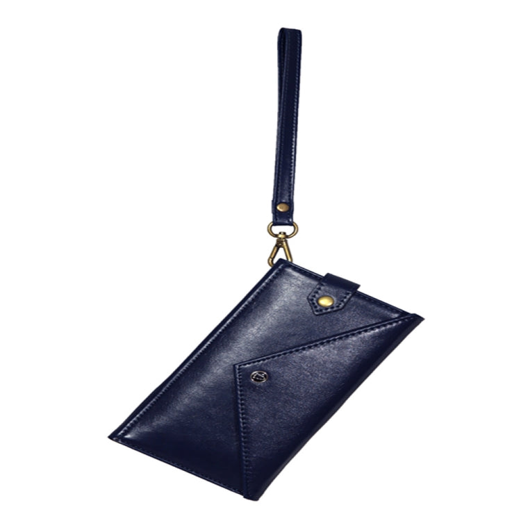 For 5.5 inch - 6.5 inch  Phones Envelope Horizontal Flip PU Leather Case with Card Slots & Pen Slots & Holder & Wallet & Photo Frame & Shoulder Strap