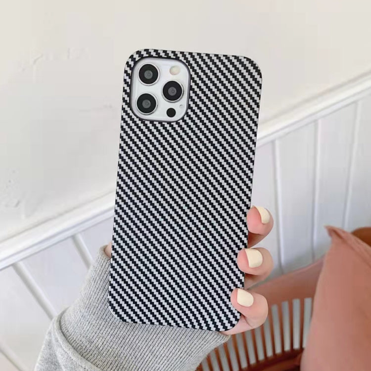For iPhone 13 mini Carbon Fiber TPU Shockproof Phone Case