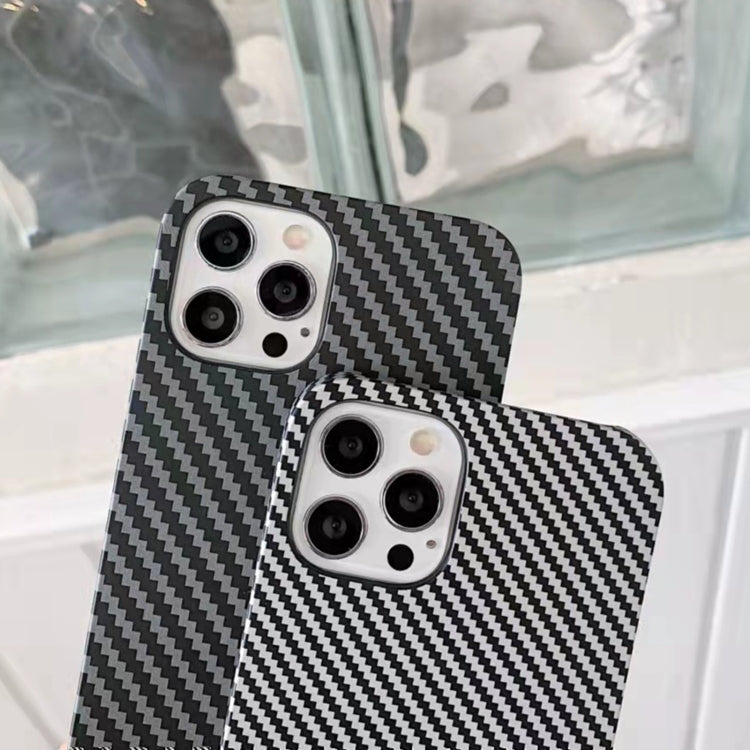 For iPhone 13 mini Carbon Fiber TPU Shockproof Phone Case