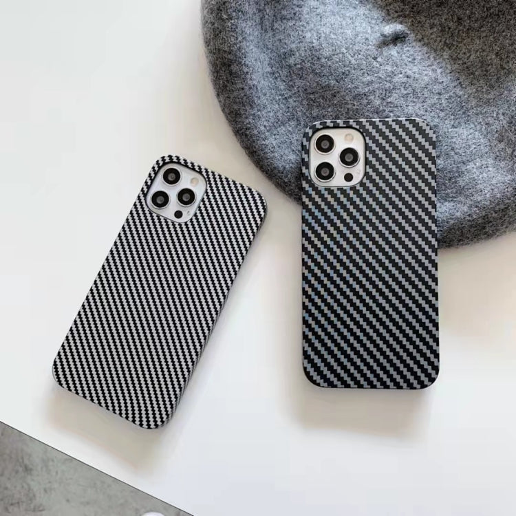 For iPhone 12 / 12 Pro Carbon Fiber TPU Shockproof Phone Case