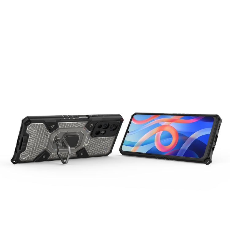 For Xiaomi Redmi Note 11 5G Space PC + TPU Phone Case with Ring Holder