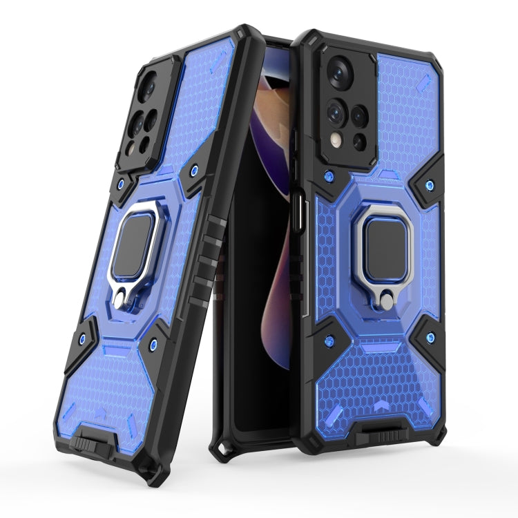 For Xiaomi Redmi Note 11 Pro 5G Space PC + TPU Phone Case with Ring Holder