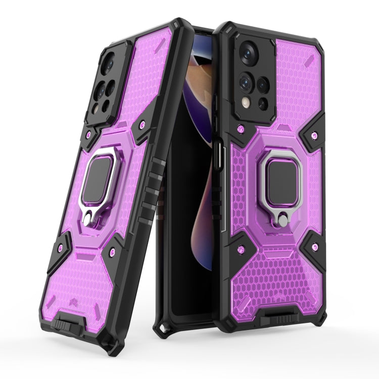 For Xiaomi Redmi Note 11 Pro 5G Space PC + TPU Phone Case with Ring Holder
