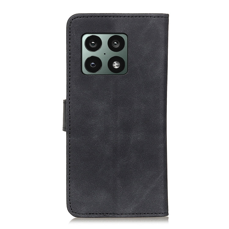 For OnePlus 10 Pro KHAZNEH Retro Texture PU + TPU Horizontal Flip Leather Phone Case with Holder & Card Slots & Wallet