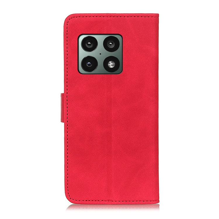 For OnePlus 10 Pro KHAZNEH Retro Texture PU + TPU Horizontal Flip Leather Phone Case with Holder & Card Slots & Wallet