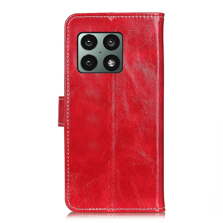 For OnePlus 10 Pro Retro Crazy Horse Texture Horizontal Flip Leather Case with Holder & Card Slots & Photo Frame & Wallet