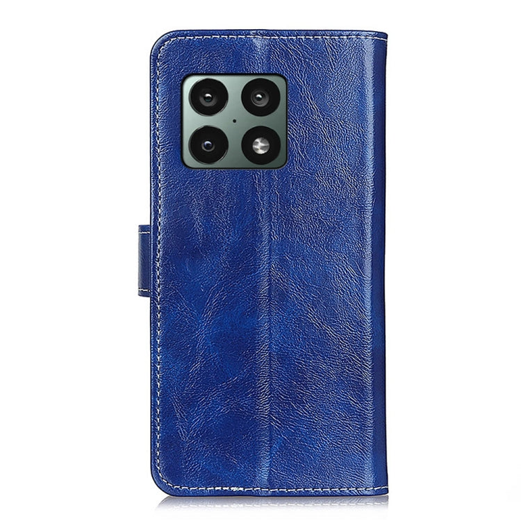 For OnePlus 10 Pro Retro Crazy Horse Texture Horizontal Flip Leather Case with Holder & Card Slots & Photo Frame & Wallet
