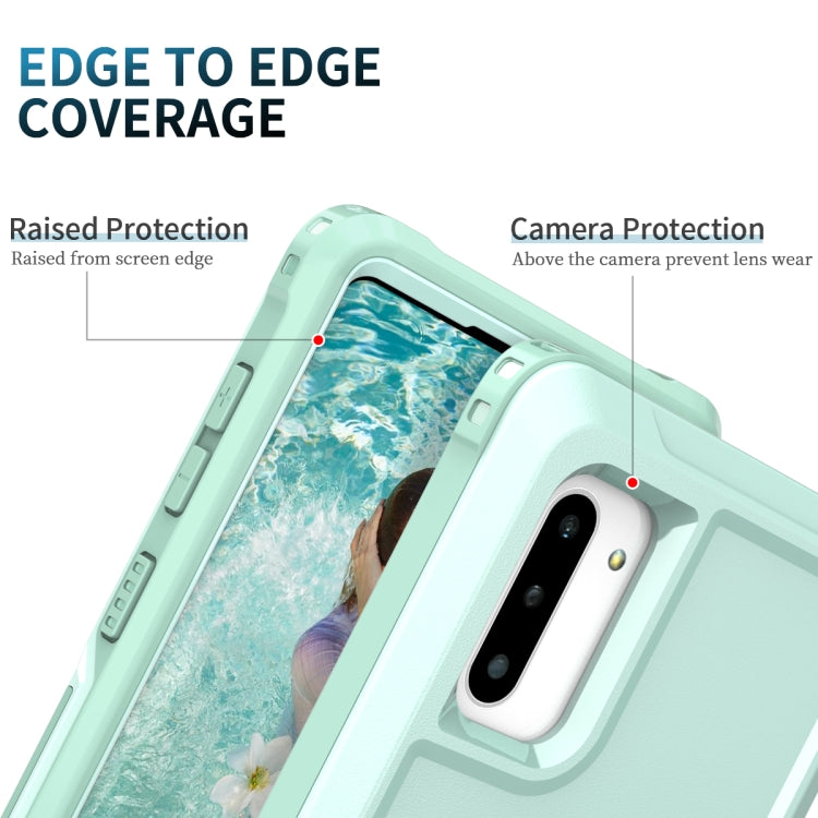 For Samsung Galaxy Note10 3 in 1 PC + TPU Phone Case with Ring Holder