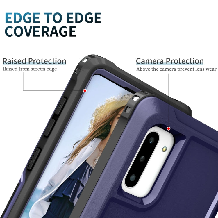 For Samsung Galaxy Note10 3 in 1 PC + TPU Phone Case with Ring Holder