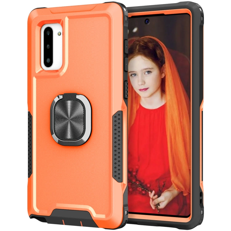 For Samsung Galaxy Note10 3 in 1 PC + TPU Phone Case with Ring Holder