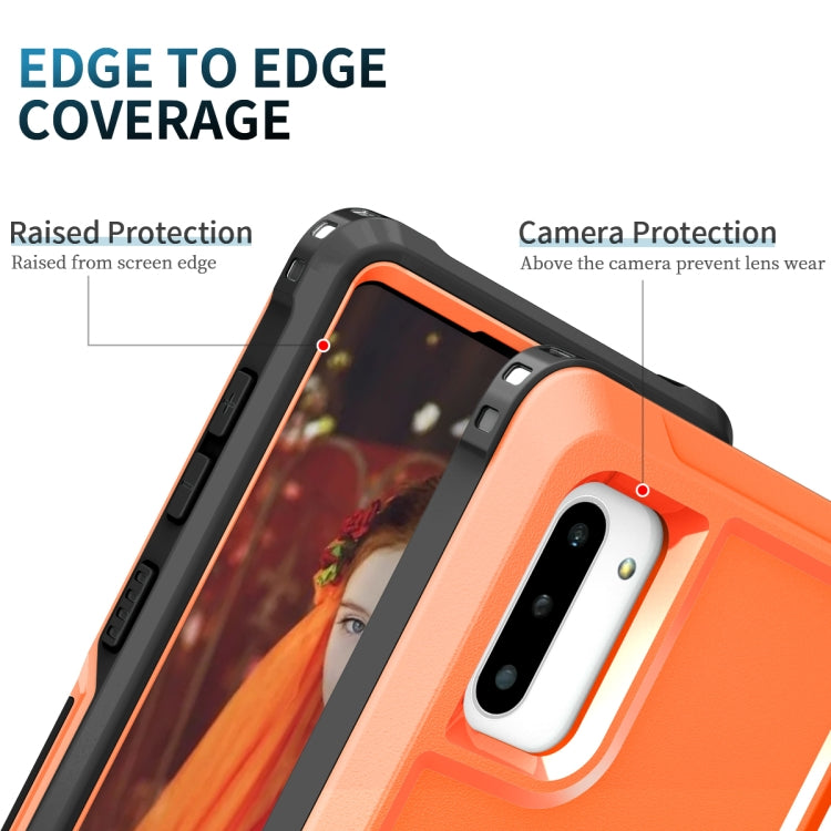 For Samsung Galaxy Note10 3 in 1 PC + TPU Phone Case with Ring Holder