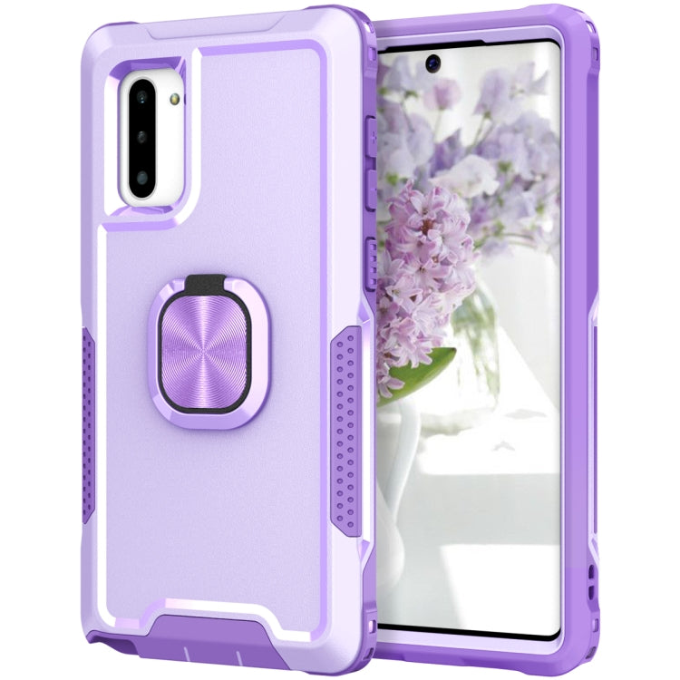 For Samsung Galaxy Note10 3 in 1 PC + TPU Phone Case with Ring Holder