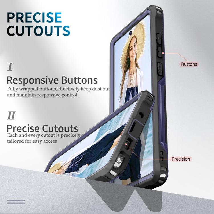 For Samsung Galaxy Note20 3 in 1 PC + TPU Phone Case with Ring Holder