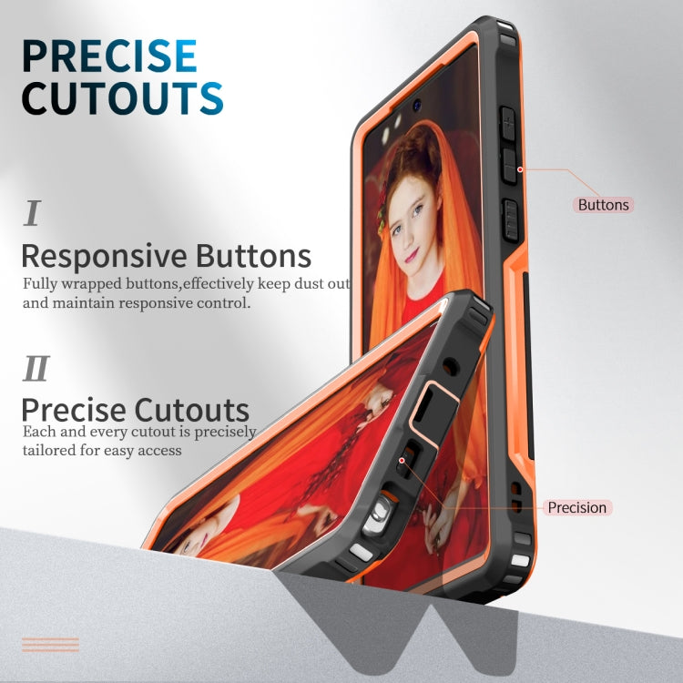 For Samsung Galaxy Note20 3 in 1 PC + TPU Phone Case with Ring Holder