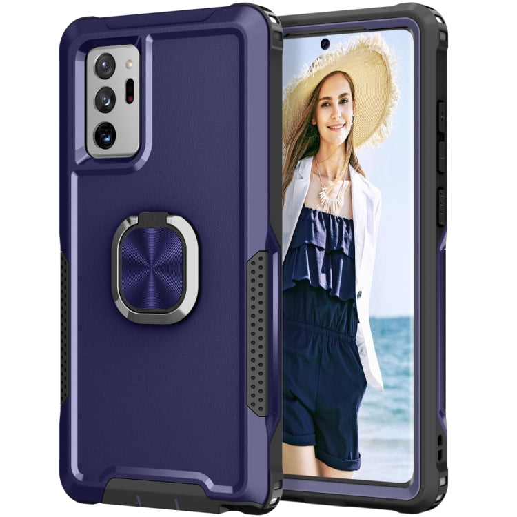 For Samsung Galaxy Note20 Ultra 3 in 1 PC + TPU Phone Case with Ring Holder